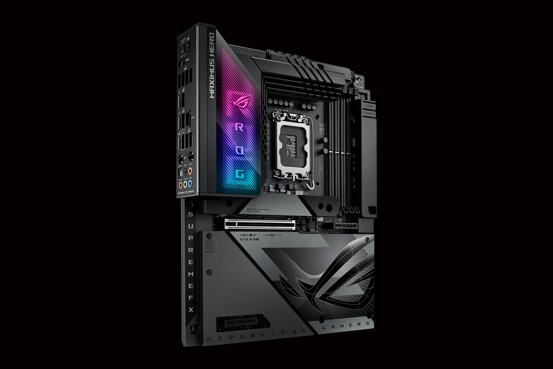 华硕ROG Maximus Z790 Hero BTF背插主板，创新设计与卓越性能的结合