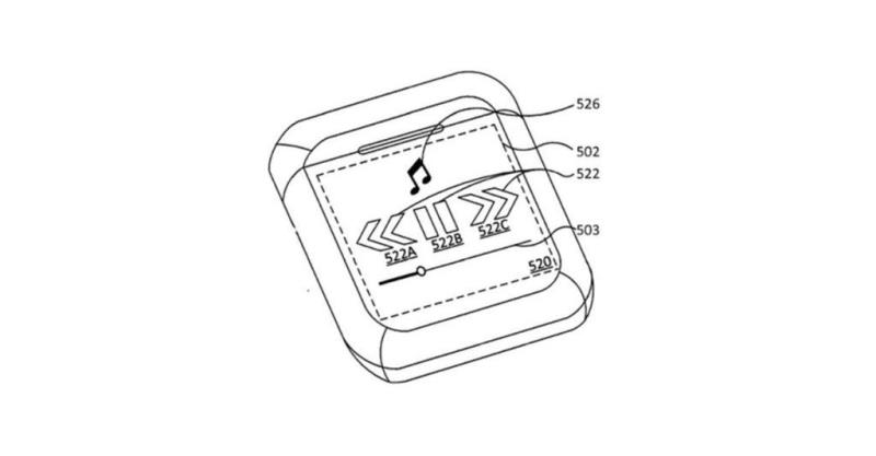 苹果又出新专利-AirPods充电盒添加触控萤幕