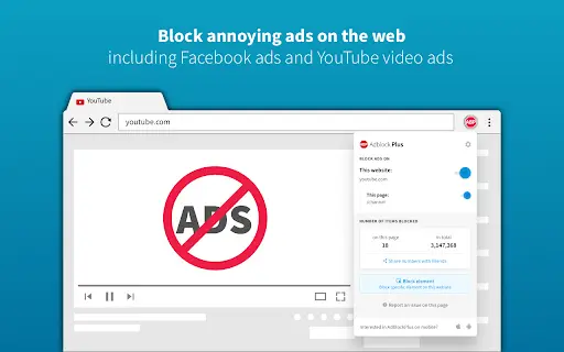 Adblock Plus – 免费的广告拦截器