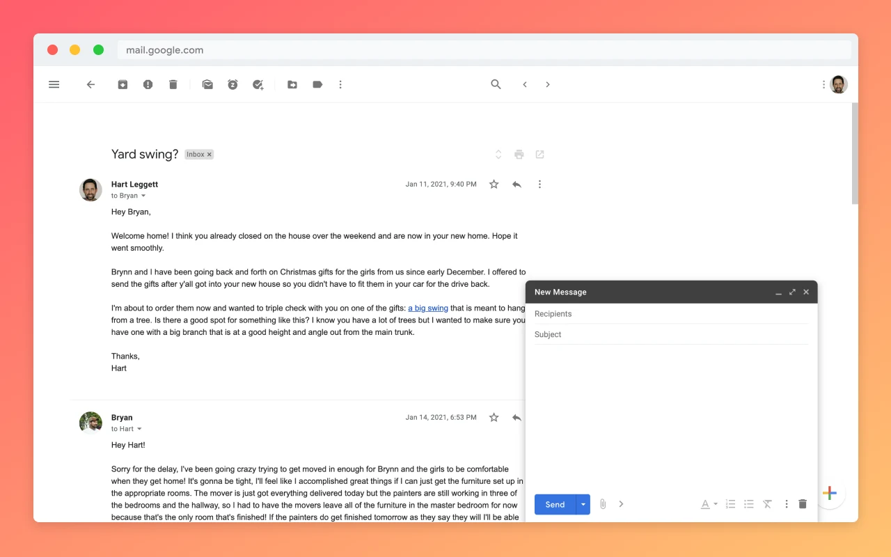 Simplify Gmail