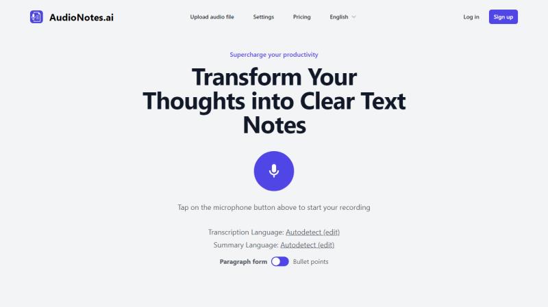 AudioNotes.ai