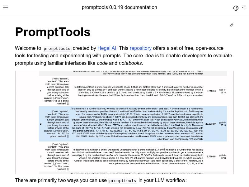 PromptTools