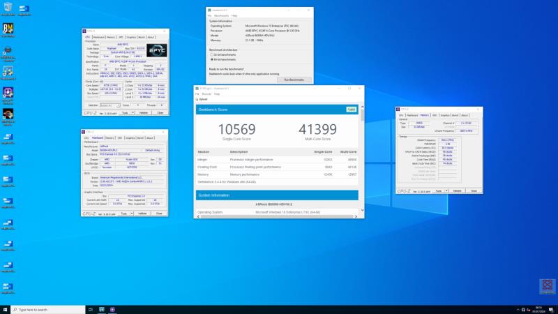 AMD EPYC 4124P超频至6.6 GHz，创下最佳4核7-Zip成绩