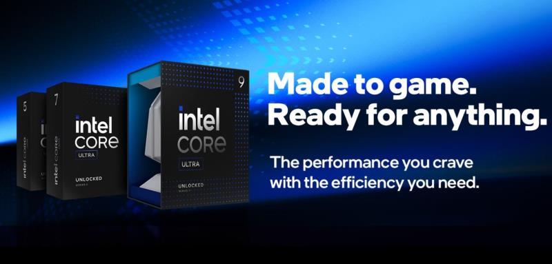 Intel Core Ultra 200S CPU 现已开放预订：Ultra 9 285K 9、Ultra 7 265K 9、Ultra 5 245K 4