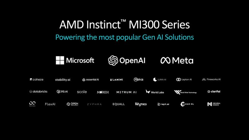 AMD Instinct MI325X 是首款配备 256 GB HBM3e 内存、明年配备 288 GB MI355X“CDNA 4”的 AI GPU，性能提升 8 倍