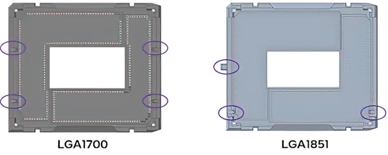 由于 IHS 不同，英特尔酷睿 Ultra 200S“LGA 1851”CPU 将与现有 LGA 1700 接触框架不兼容