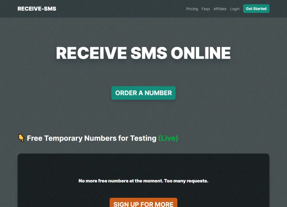 Receive SMS