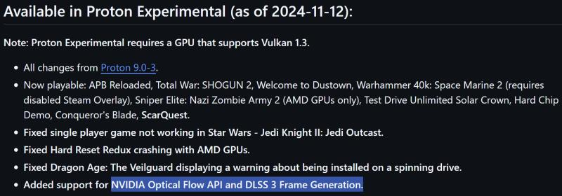 Valve 的 Proton 实验性更新集成了 NVIDIA DLSS 3 和 Linux 游戏的各种增强功能