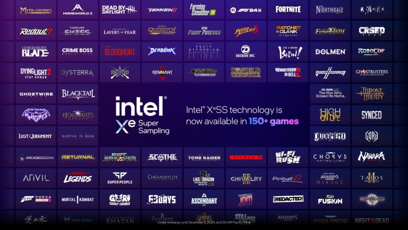 英特尔 XeSS2 官方：带来 3.9 倍性能的帧生成和低延迟模式，让游戏更流畅，首批游戏已发布