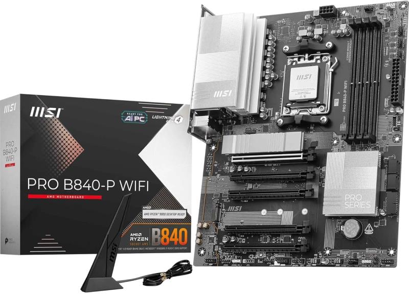 多款适用于 Intel 和 AMD CPU 的 MSI B860、B850 和 B840 主板泄露，外观如下！