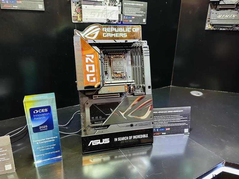 华硕推出大炮，推出 ROG Crosshair X870E APEX、ROG Maximus Z890 HERO BTF 和首款 AMD BTF 主板 TUF B850